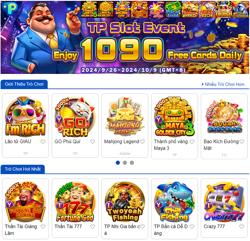 Sảnh Slot Game